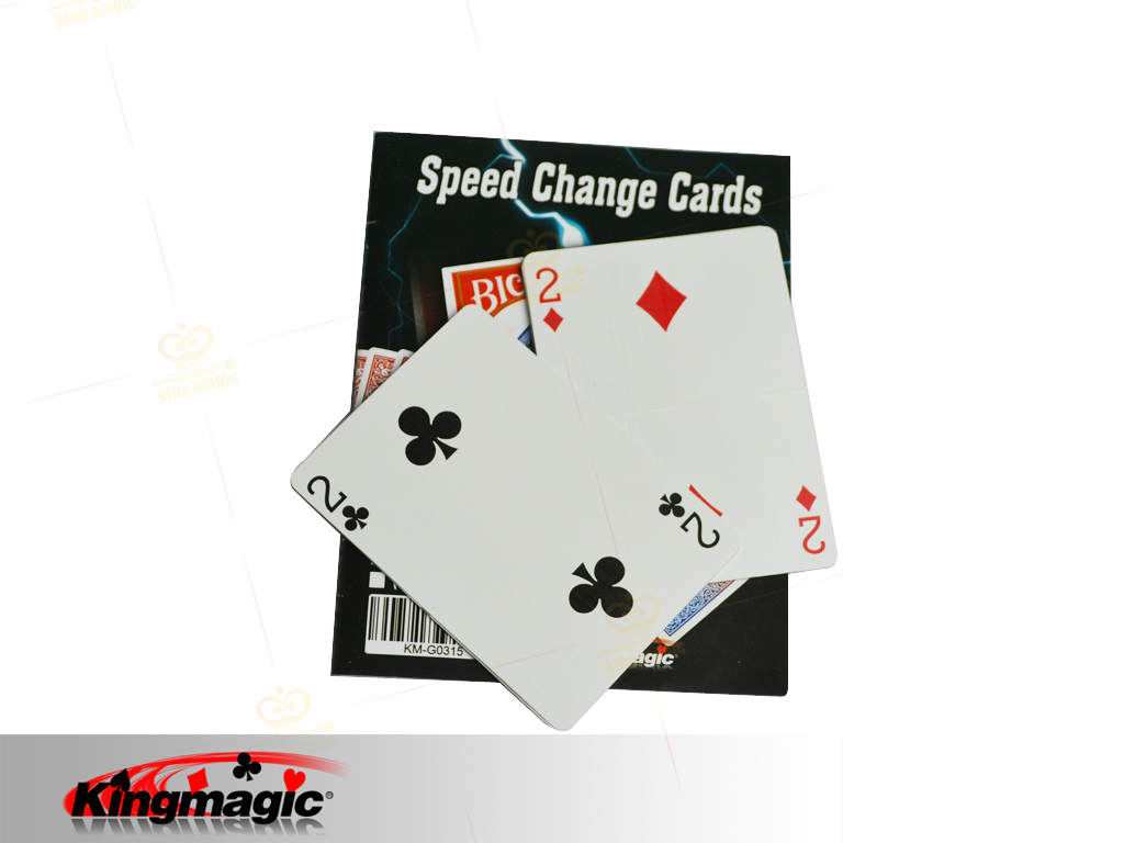 Speed Change Cards (Two Cards)