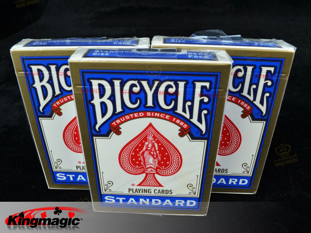 Bicycle 808 Gold USA Playing Cards Red 