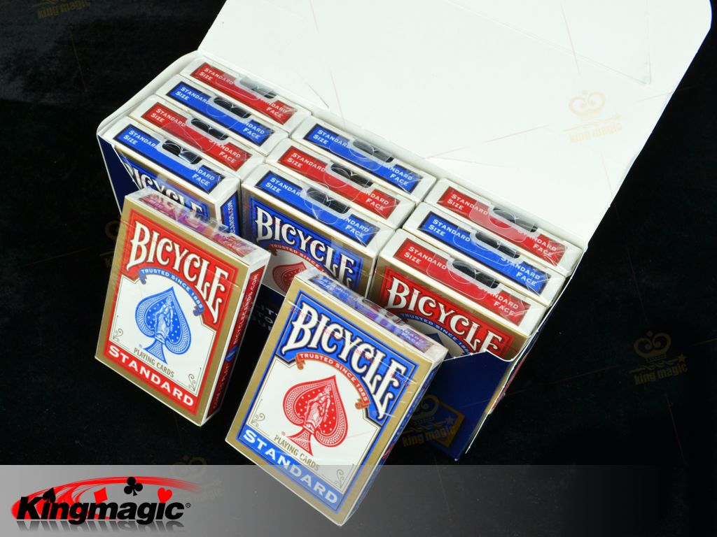 Bicycle 808 Playing Cards (Gold Blue)