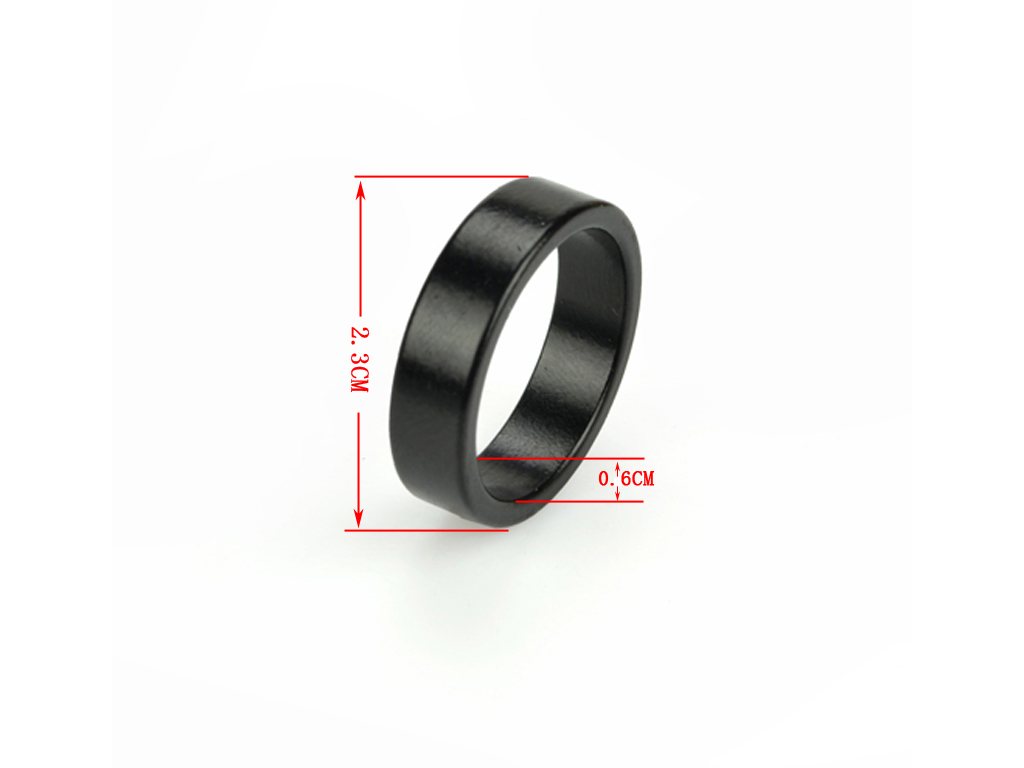 Black PK Ring 19mm (Medium) - Click Image to Close