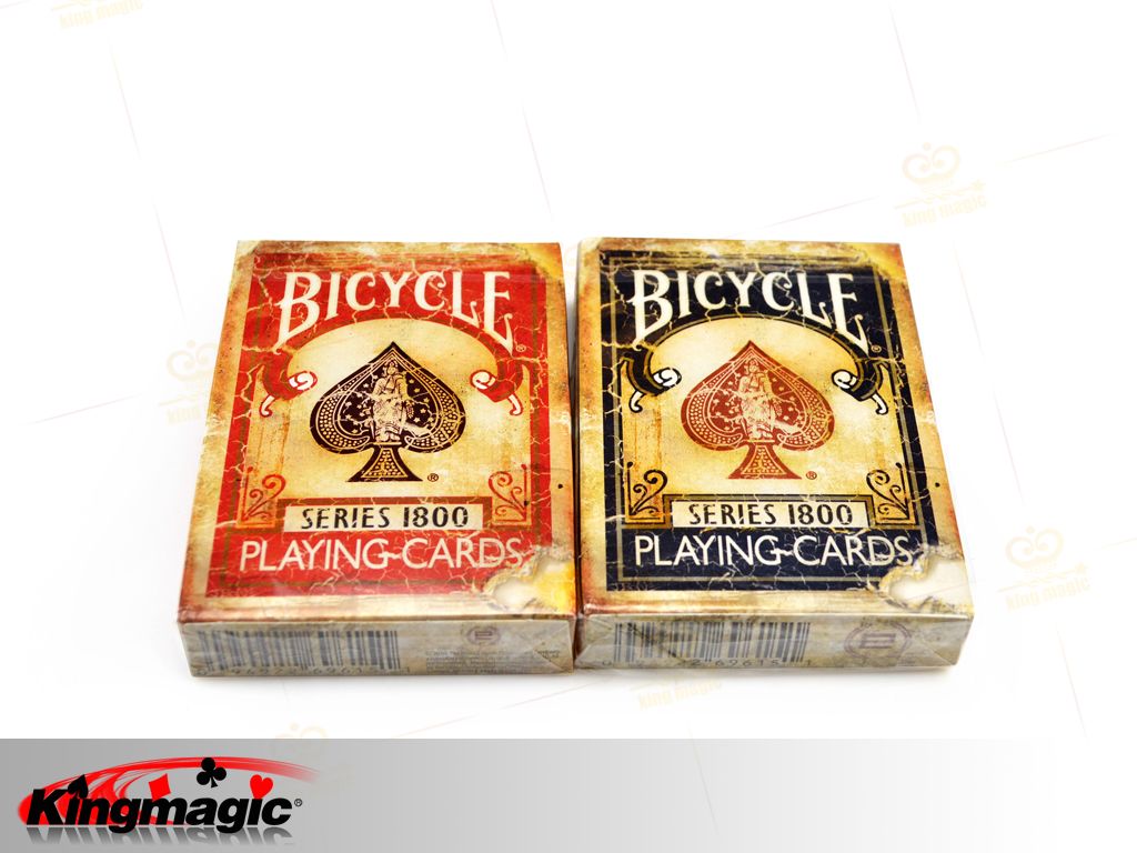 MagicMakers Bicycle Faded Deck (Red)