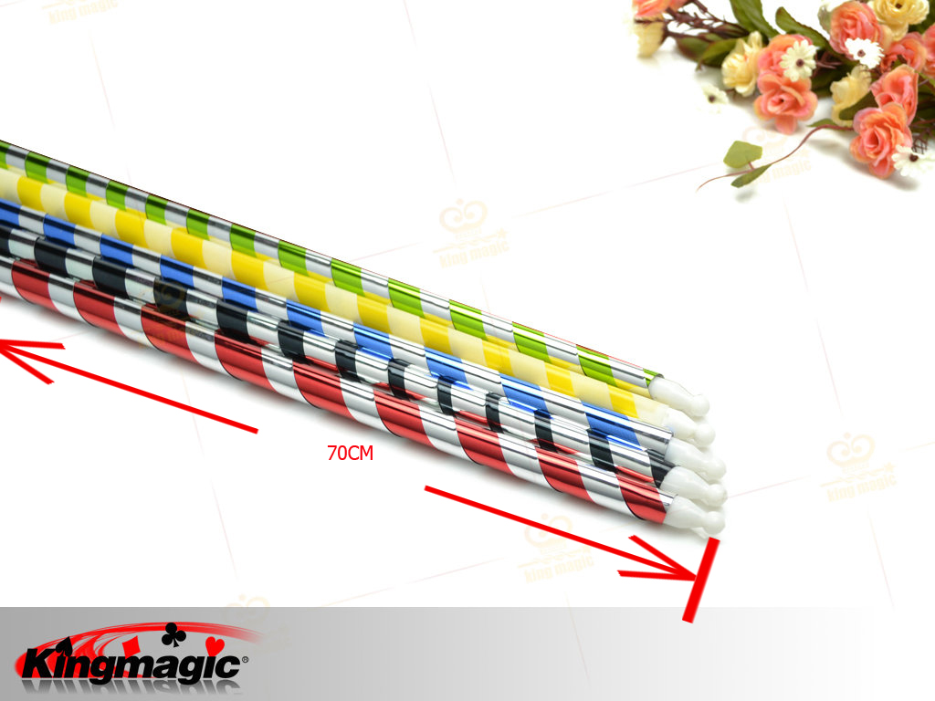 Plastic Appearing Cane (70CM Mix Color) - Click Image to Close