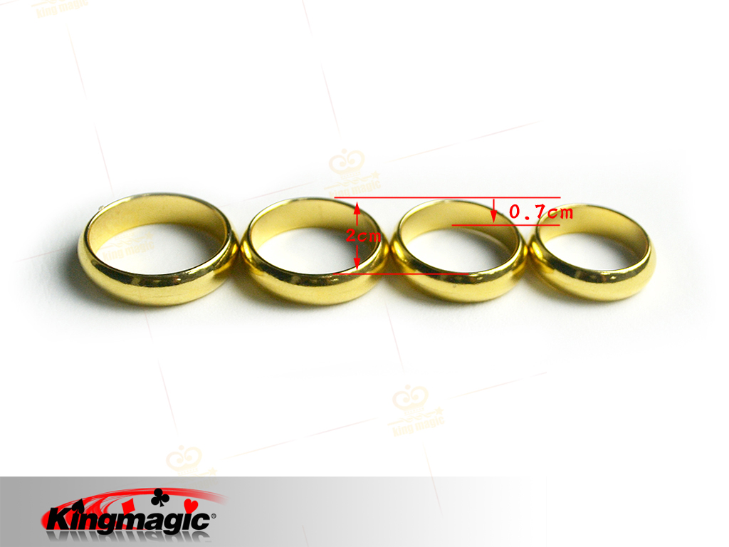 Gold Cambered PK Ring (19MM) - Click Image to Close